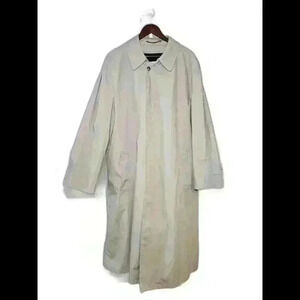 Stanley Blacker Beige Lightweight Trench Coat XL